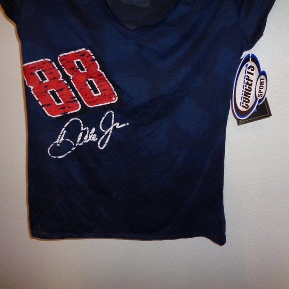 WOMEN'S Dale Earnhardt Jr Nascar Top NWT Large - Picture 3 of 11